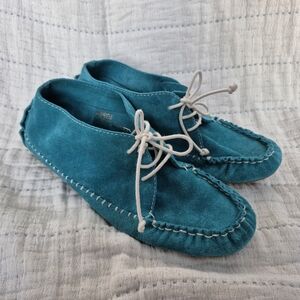 The Sisters Campbell Suede Leather Moccasin Style Shoes Size 7